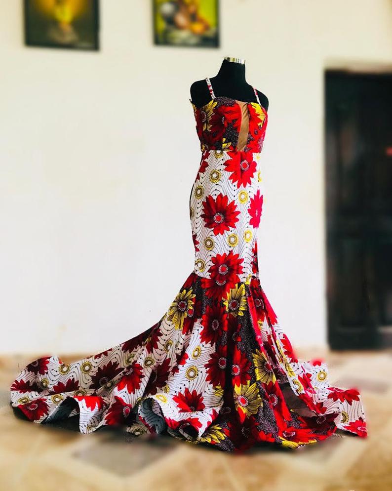 Onome African prom dress, Banquet dress