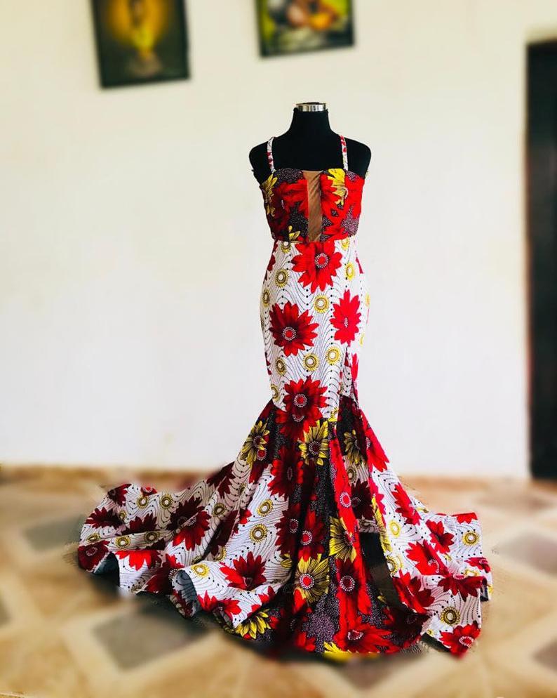 Onome African prom dress, Banquet dress