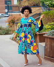 Load image into Gallery viewer, Kefilwe African print dress
