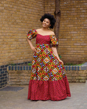 Load image into Gallery viewer, Lala African print dress