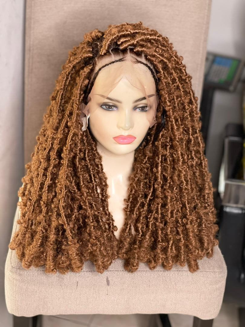 Distressed Faux locs wig, Butterfly locs, Bohemian locs, Messy locs, dreadlocks wig, goddess locs, boho locs, textured locs for black women