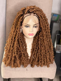 Distressed Faux locs wig, Butterfly locs, Bohemian locs, Messy locs, dreadlocks wig, goddess locs, boho locs, textured locs for black women