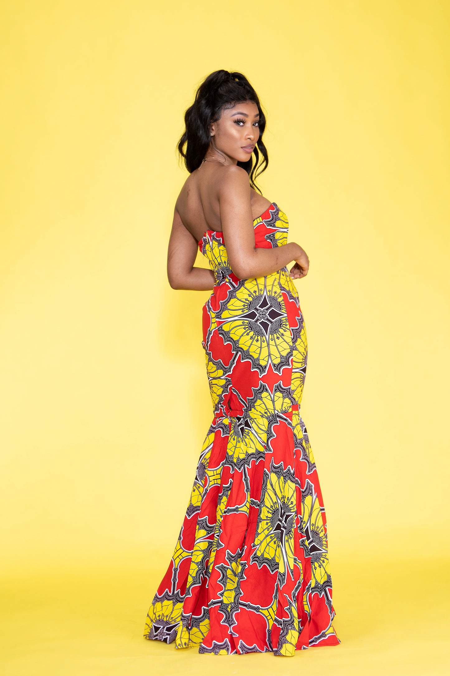 Bonang African print Ankara multi-way dress - Afrothrone