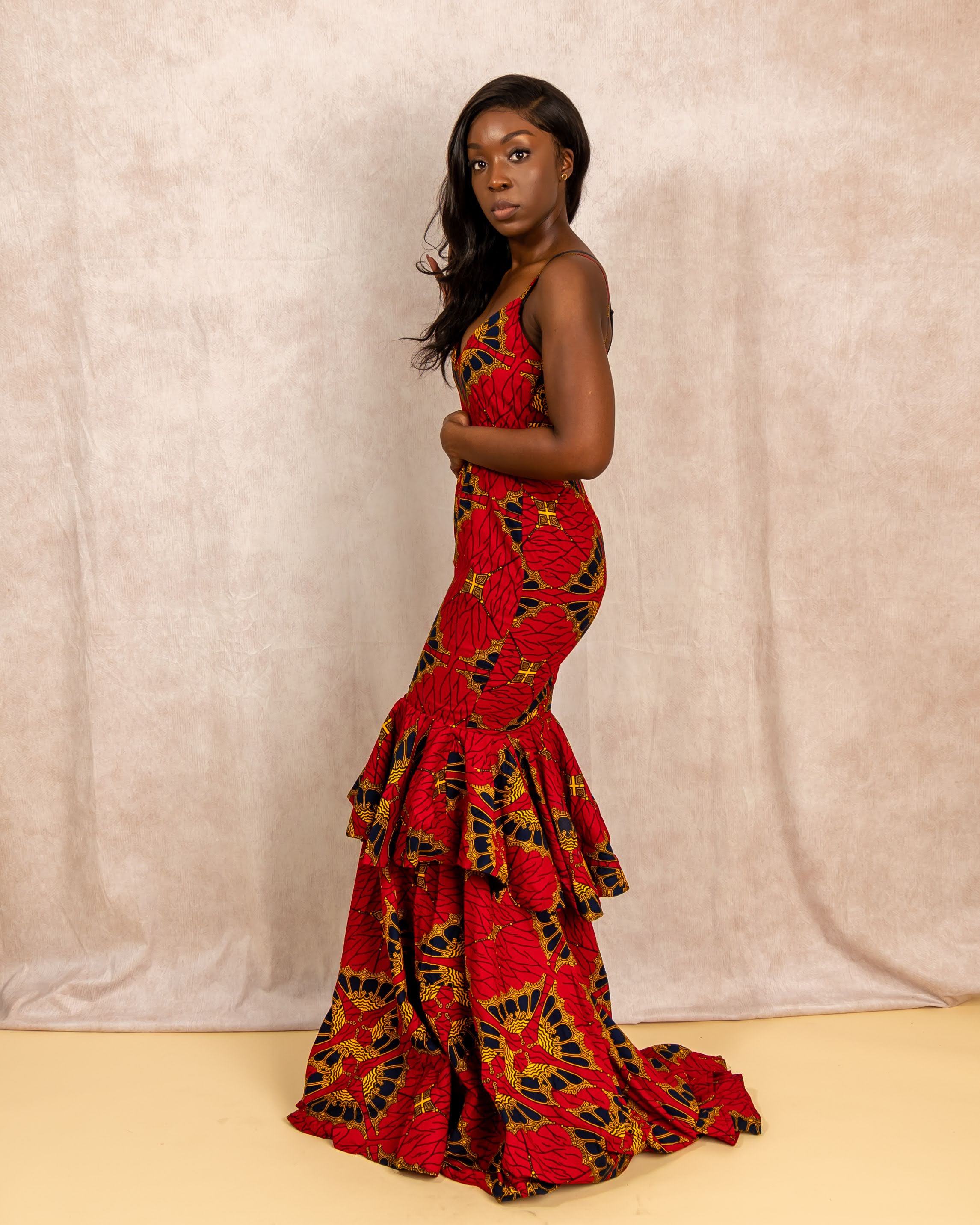 Ireri African print Dress