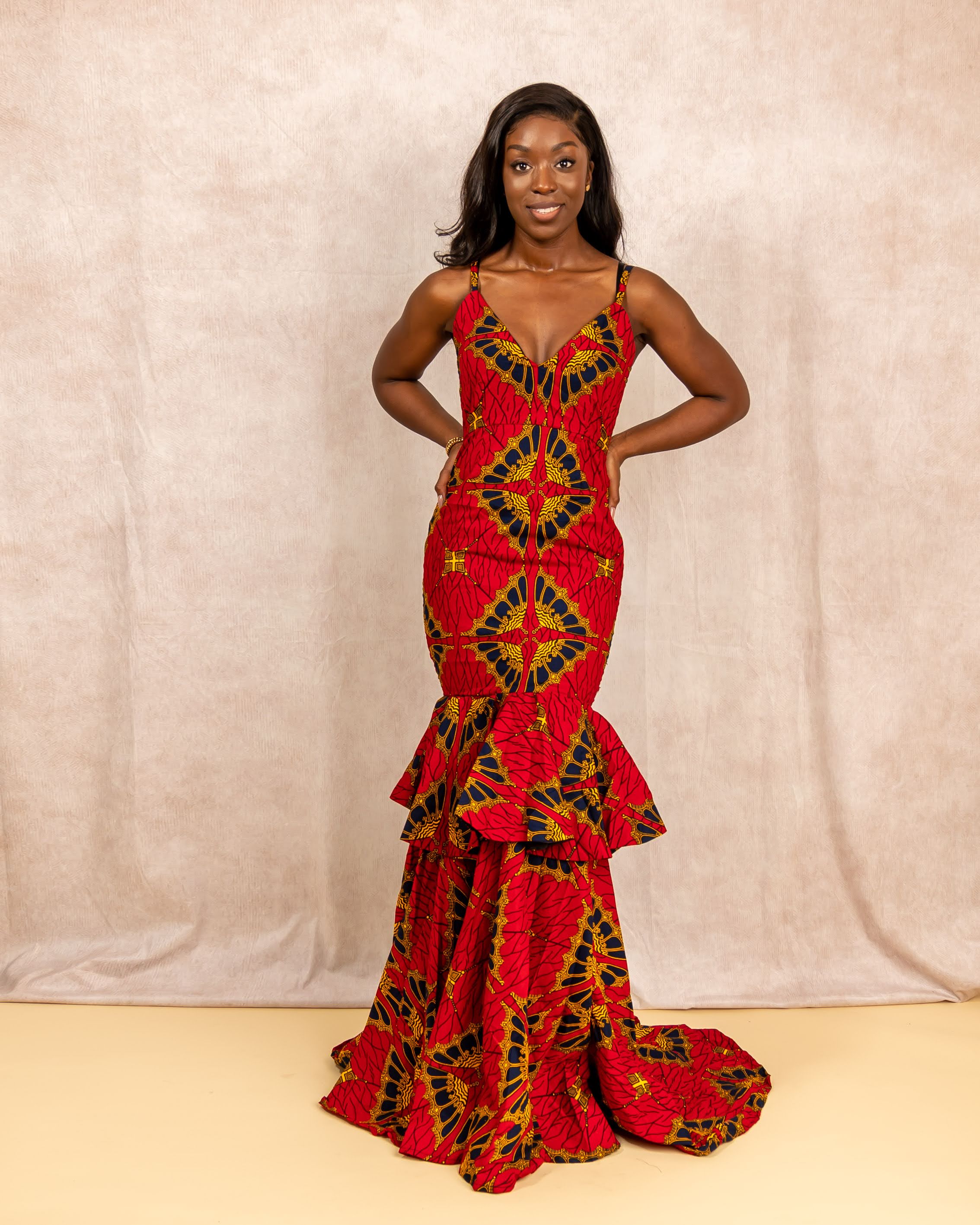 Ireri African print Dress