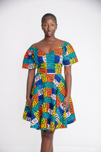 Load image into Gallery viewer, Yomi Midi African Print Dress