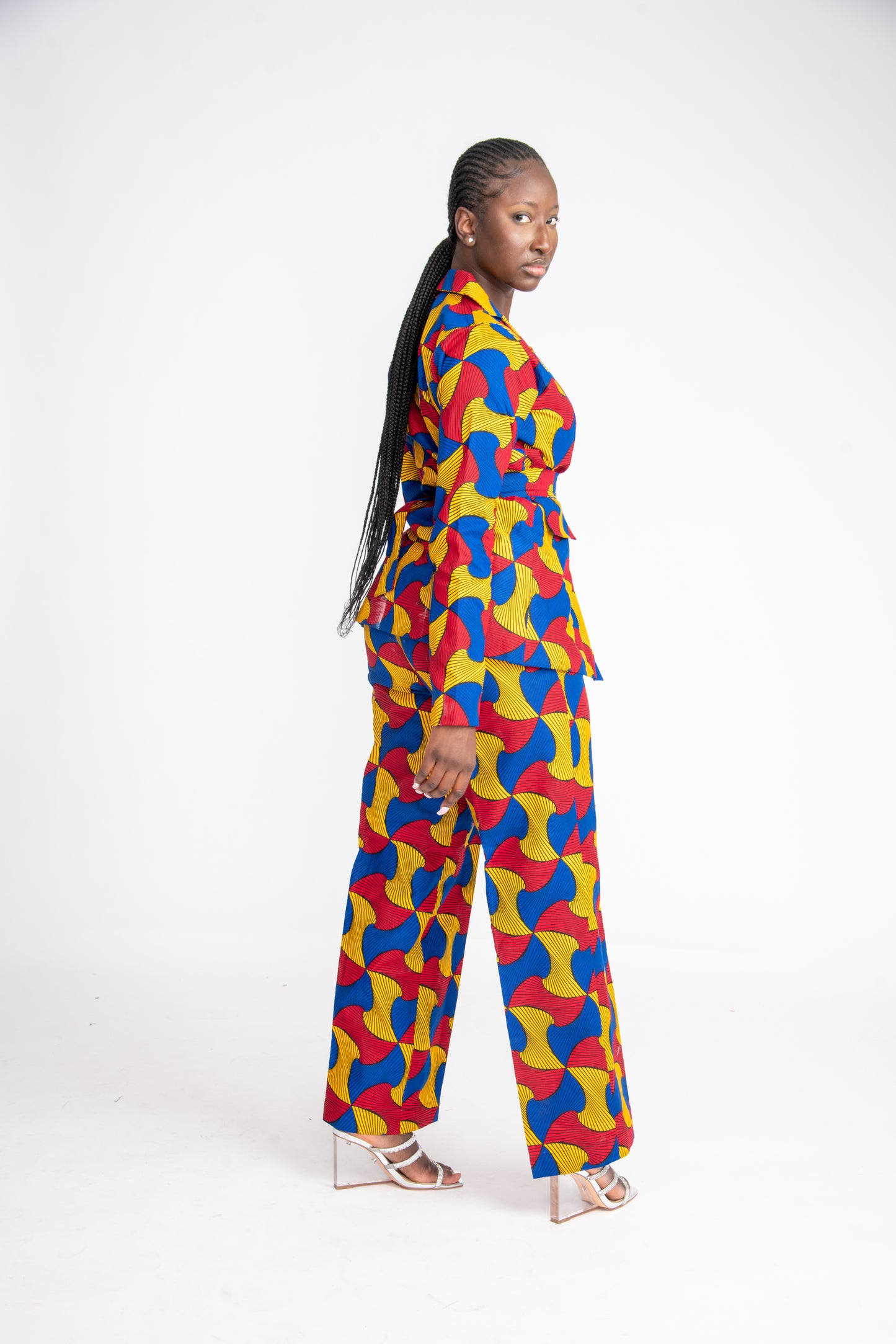 Onyin African Print 2 Piece Suit Set