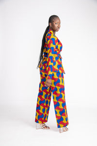 Fumni African Print Women's Suit