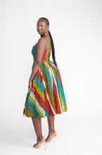 Load image into Gallery viewer, Ada Midi African Print Dress