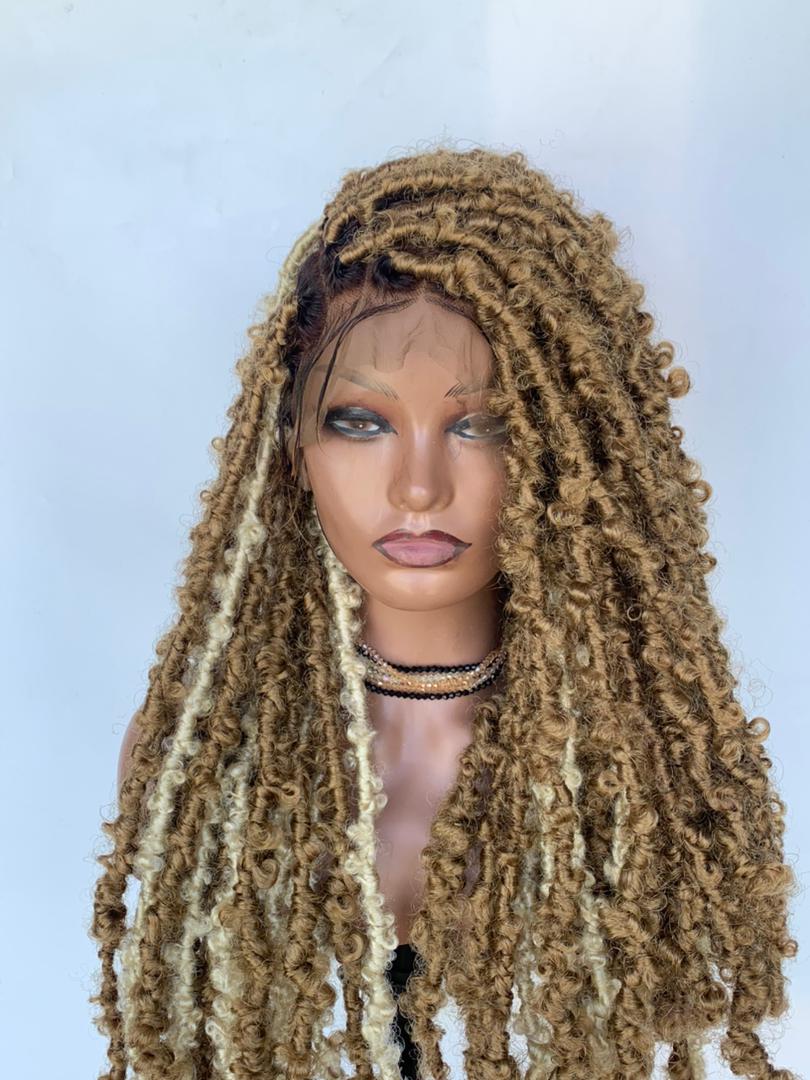 Butterfly Locs Wig, Distress Locs wig