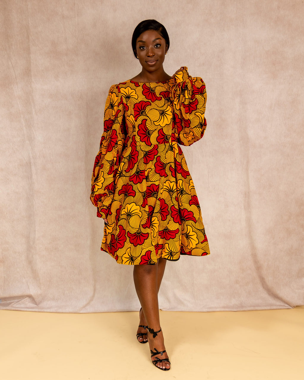 Bukola African print Dress
