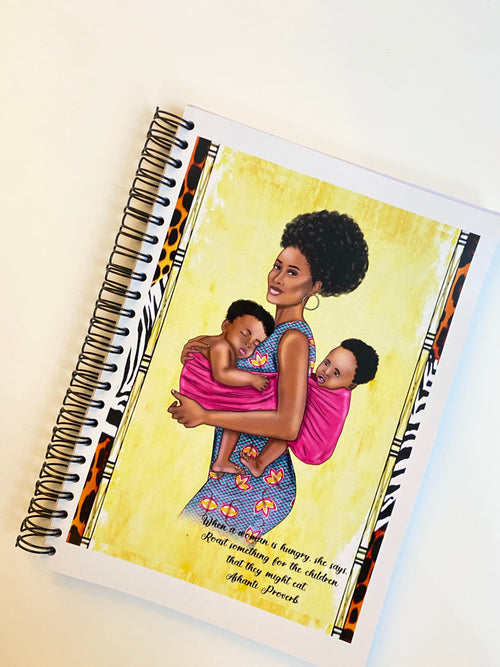 African proverb inspirational Journal wire notebooks