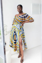 Load image into Gallery viewer, Zuri African print silk skirt