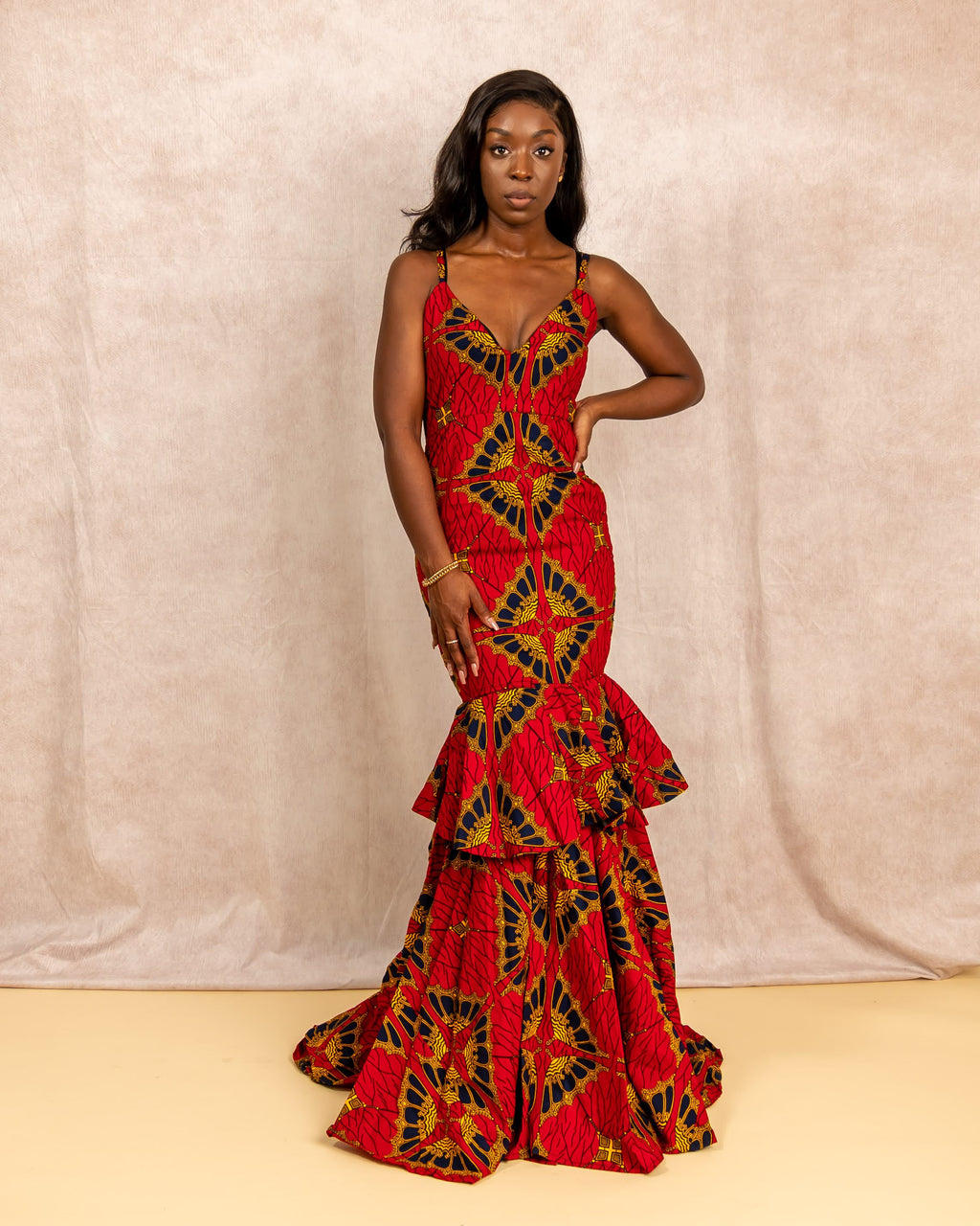 Ireri African print Dress