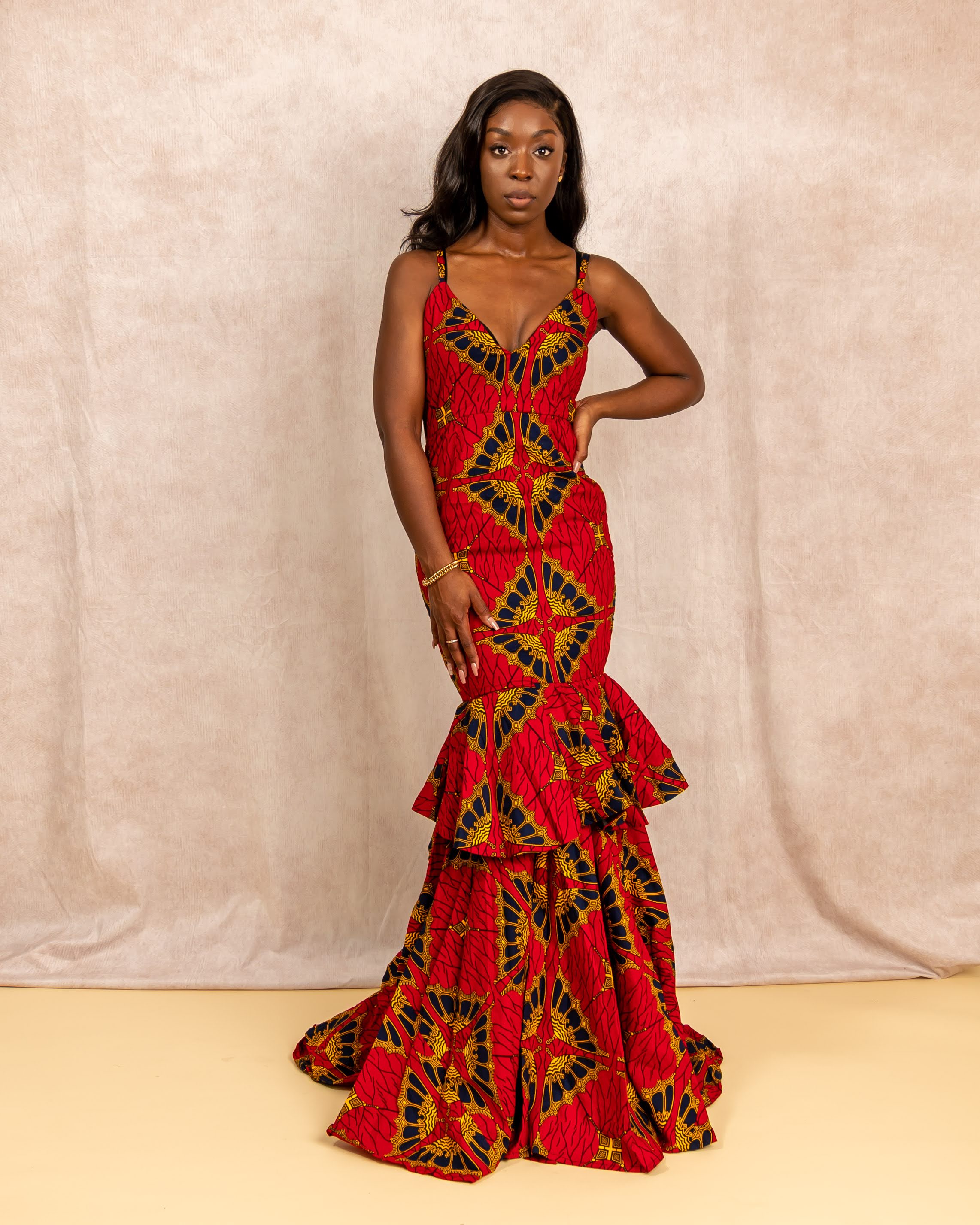 Ireri African print Dress