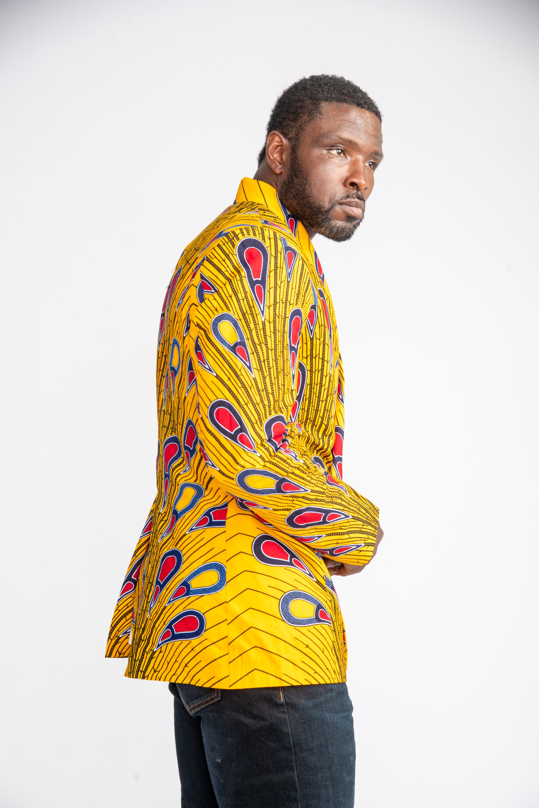 Sinachi Men African Print Jacket