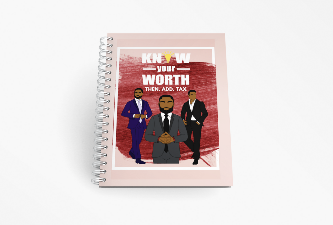 Know Your Worth Motivational Spiral Notebook / Journal