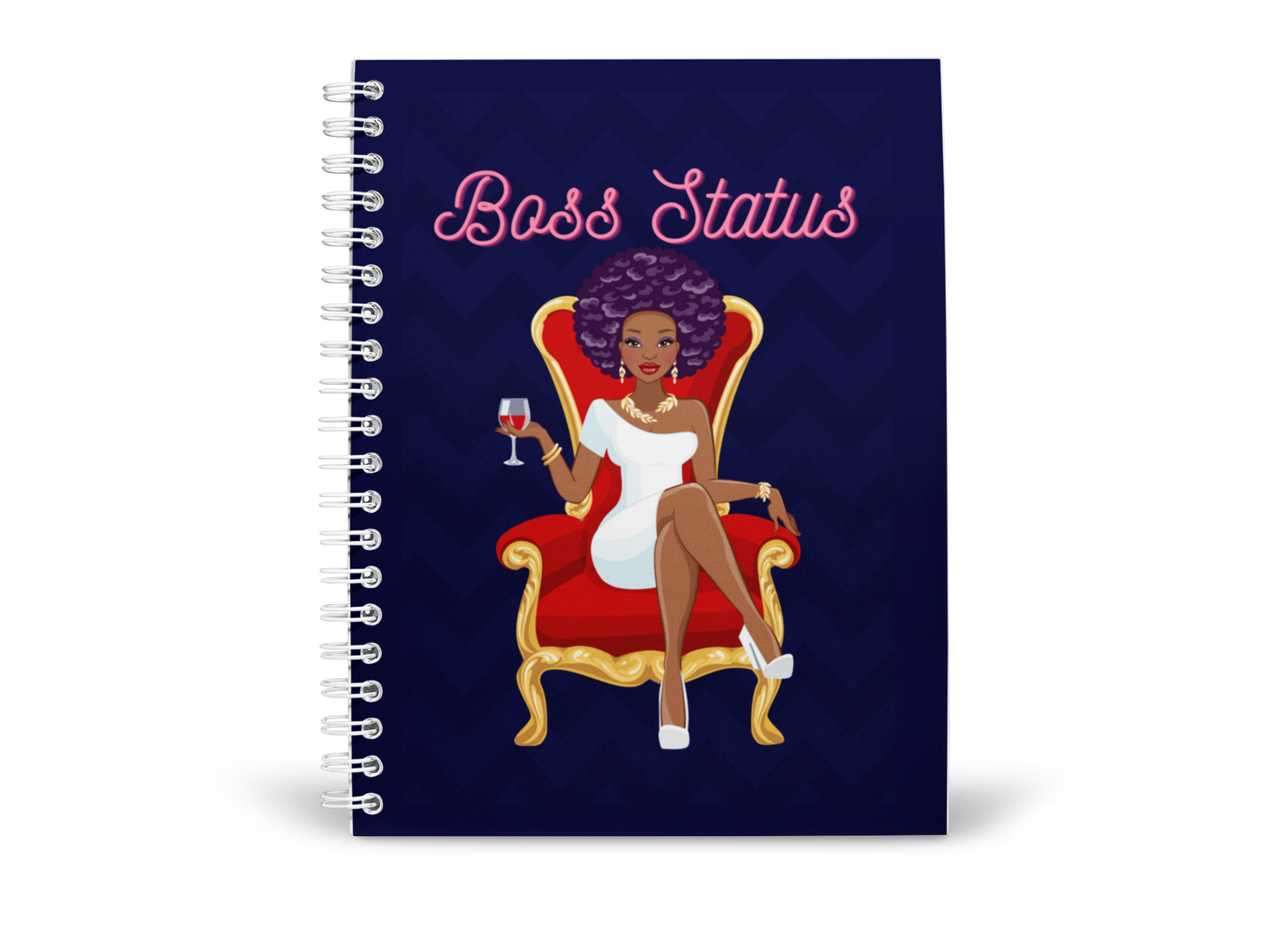 Boss Status Spiral Notebook / Journal