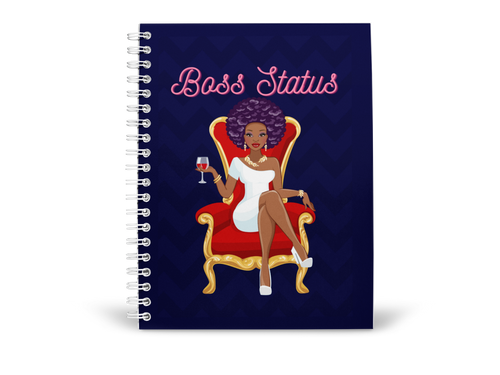 Boss Status Spiral Notebook / Journal
