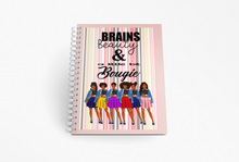 Load image into Gallery viewer, School girl inspirational Spiral notebook/Journal