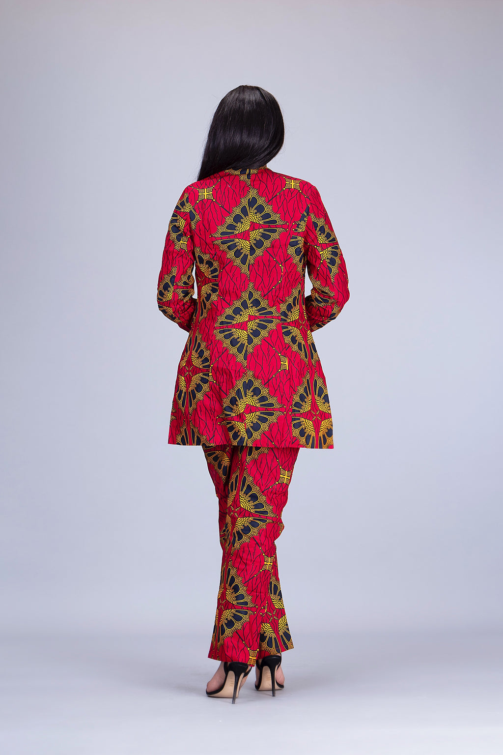 Lola African print 2 piece Suit set - Afrothrone