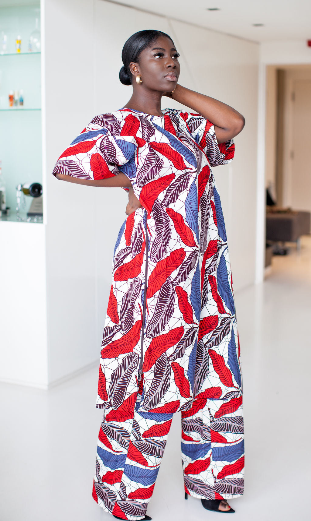 African print Latricia Multifunctional Dress/top