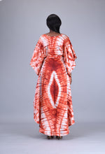 Charger l&#39;image dans la galerie, Bahati African tie dye kaftan dress - Afrothrone