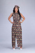 Load image into Gallery viewer, Madison African print Ankara 2 piece wrap trouser / pant skirt and top set - Afrothrone
