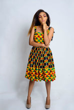 Load image into Gallery viewer, Ono African Print kente dress - Afrothrone