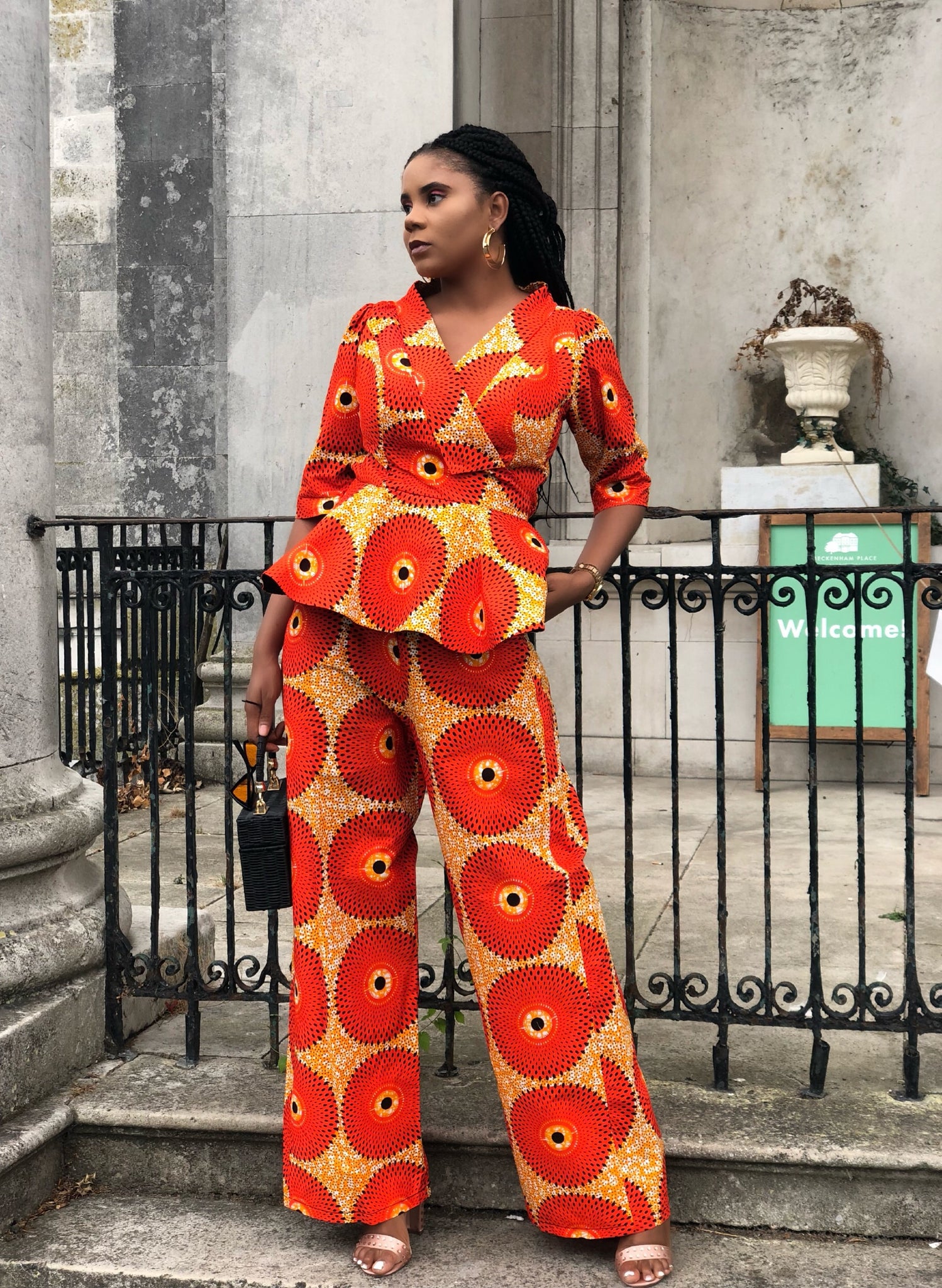 45 Ways African Women Are Rocking Ankara Palazzo Trousers With Tops   Ankara trousers and top for women African women Palazzo trousers