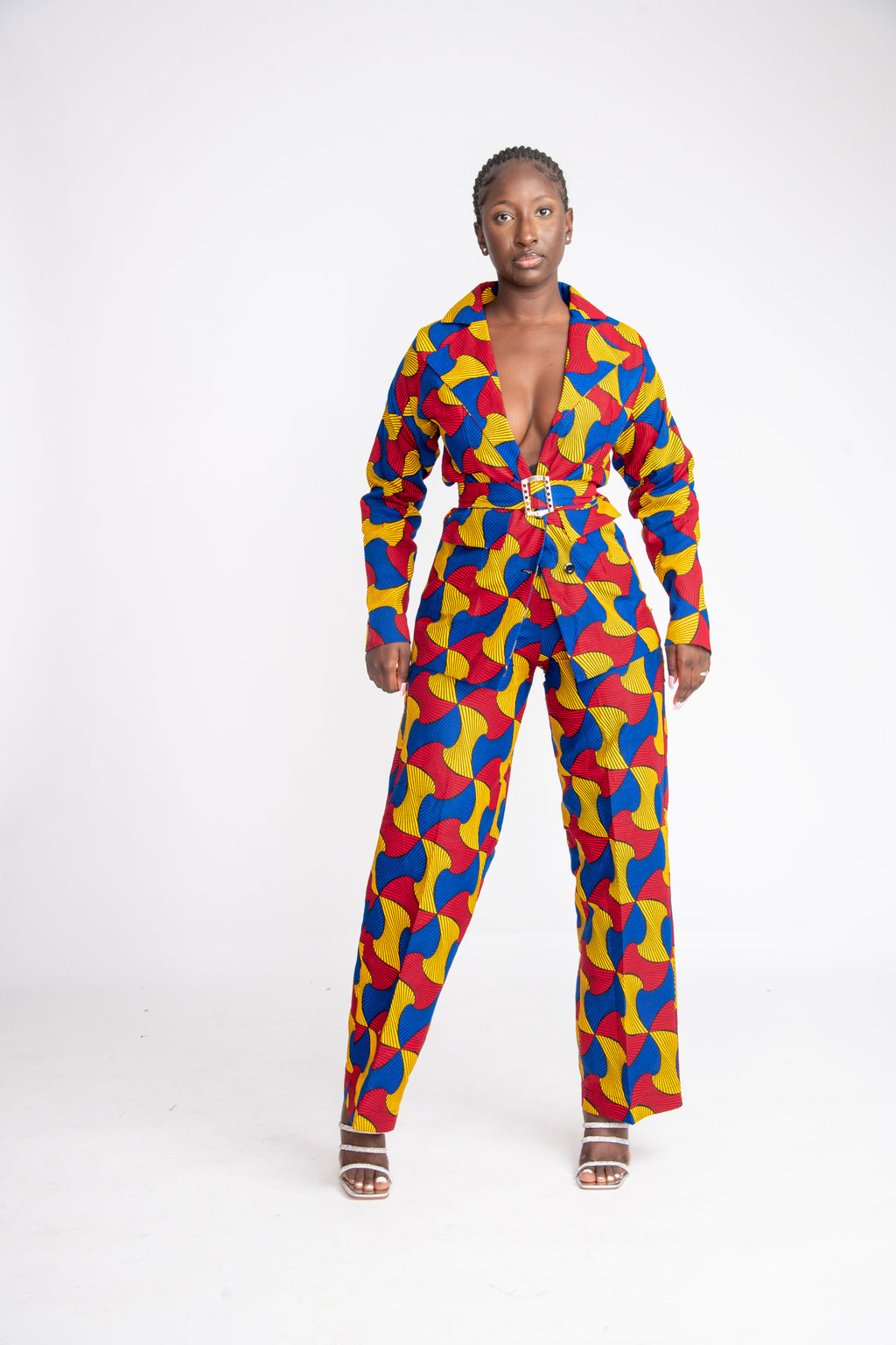 Onyin African Print 2 Piece Suit Set