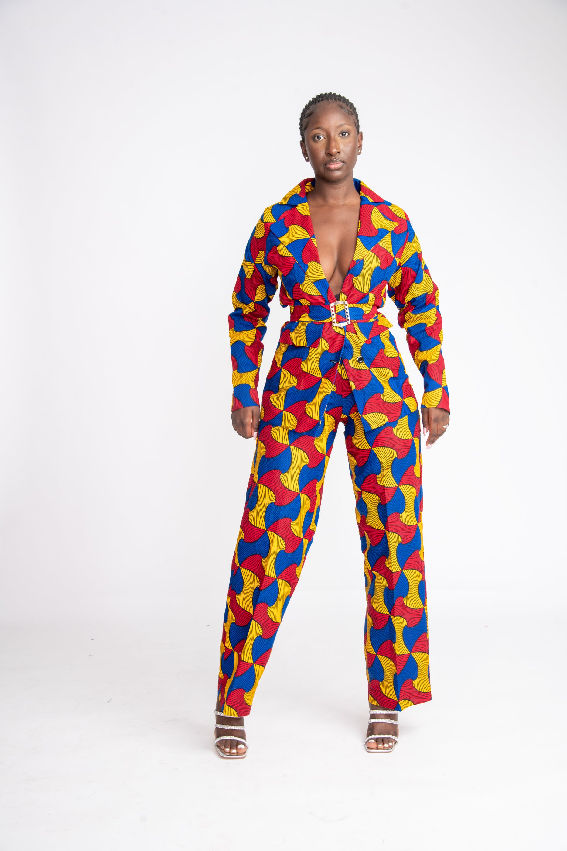 Onyin African Print 2 Piece Suit Set