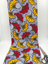 Load image into Gallery viewer, African fabric 100% cotton, African print fabric by the yard