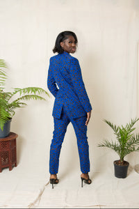Latoya African Print Suit