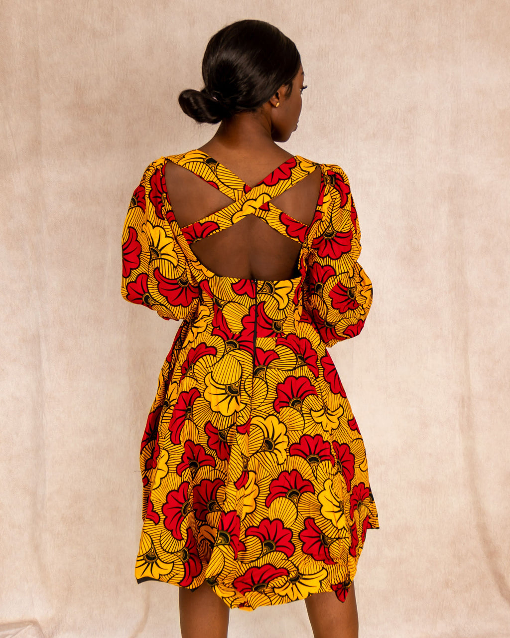 Bukola African print Dress