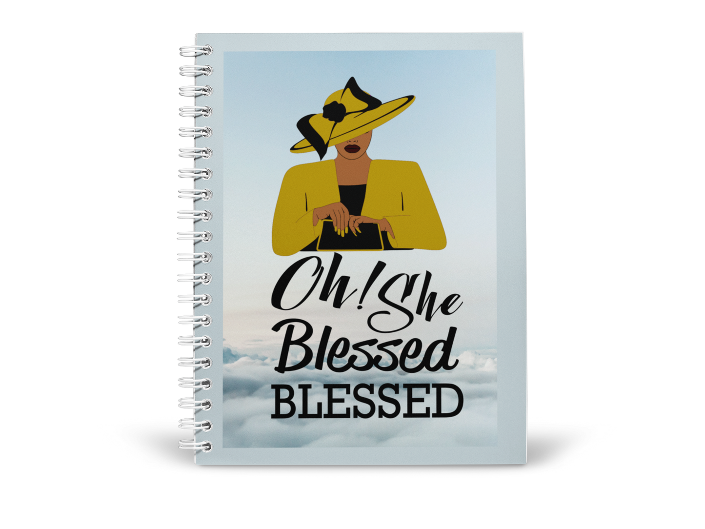 Oh She Blessed Blessed Spiral Notebook / Journal