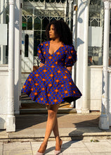 Load image into Gallery viewer, African print Isoken dress