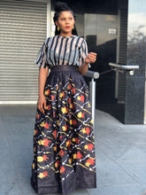 Load image into Gallery viewer, The Cocotte African print hand-dyed Batik maxi skirt - Afrothrone