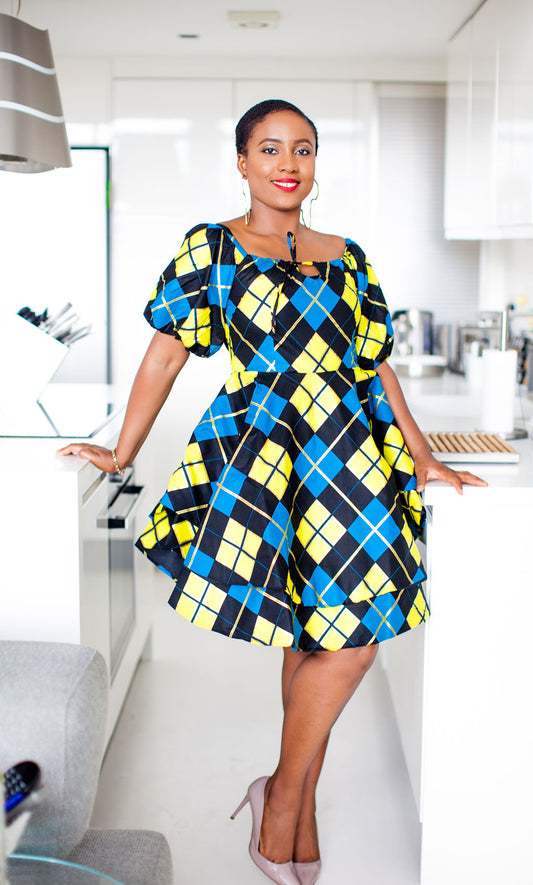 ankara skater dress African Dress Kitenge Skater Dress Designs Ankara Skater Skater Dress Kitenge Zola African Ankara Halterneck