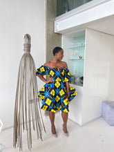 Load image into Gallery viewer, African print Kaleigh dress