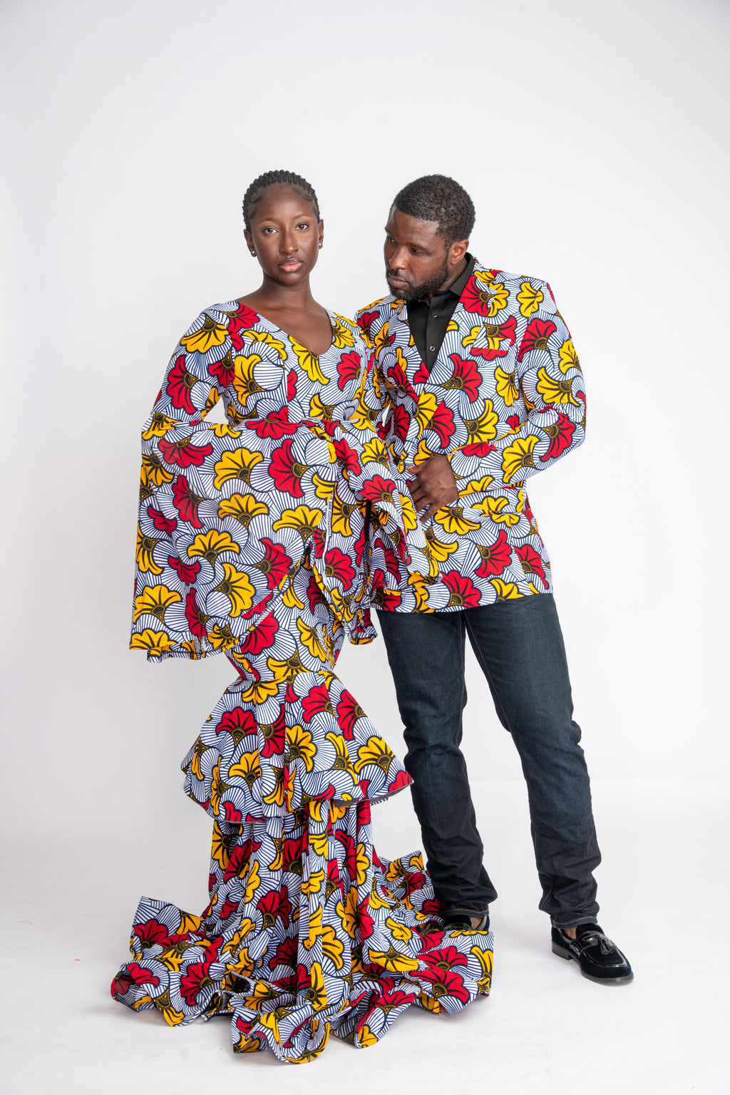 Arike Men African Print Jacket