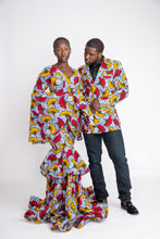 Load image into Gallery viewer, Arike African Print Mens Jacket