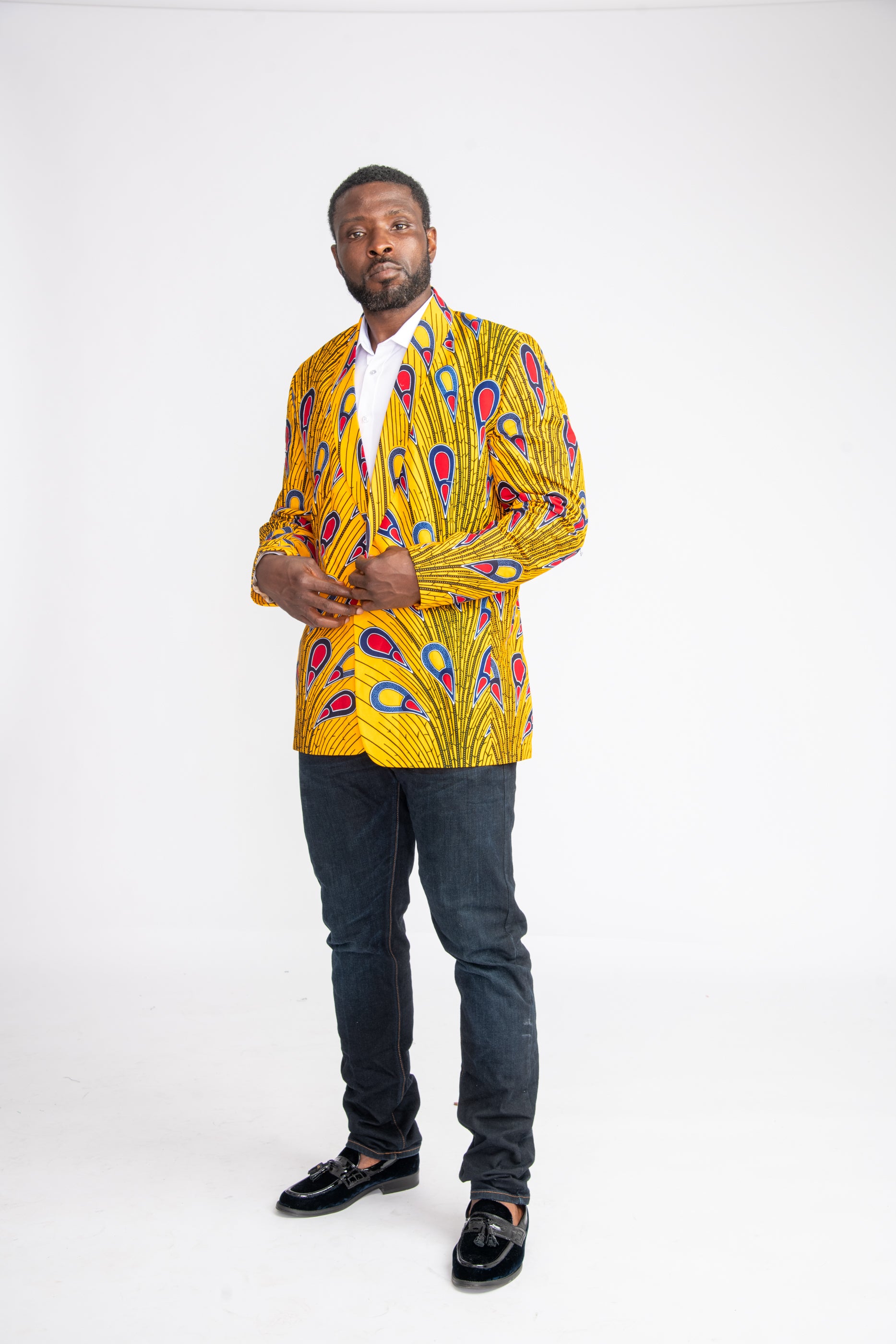 Sinachi Men African Print Jacket