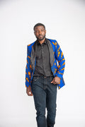 Jidenna Men African Print Jacket
