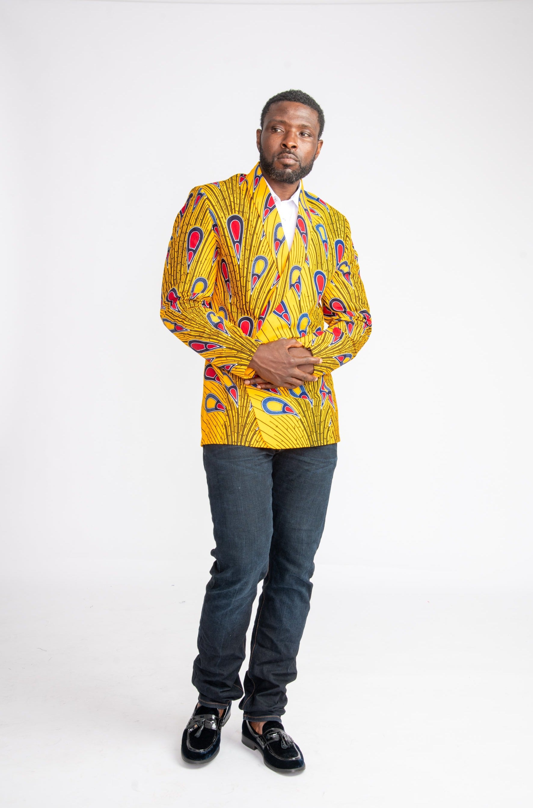 Sinachi Men African Print Jacket