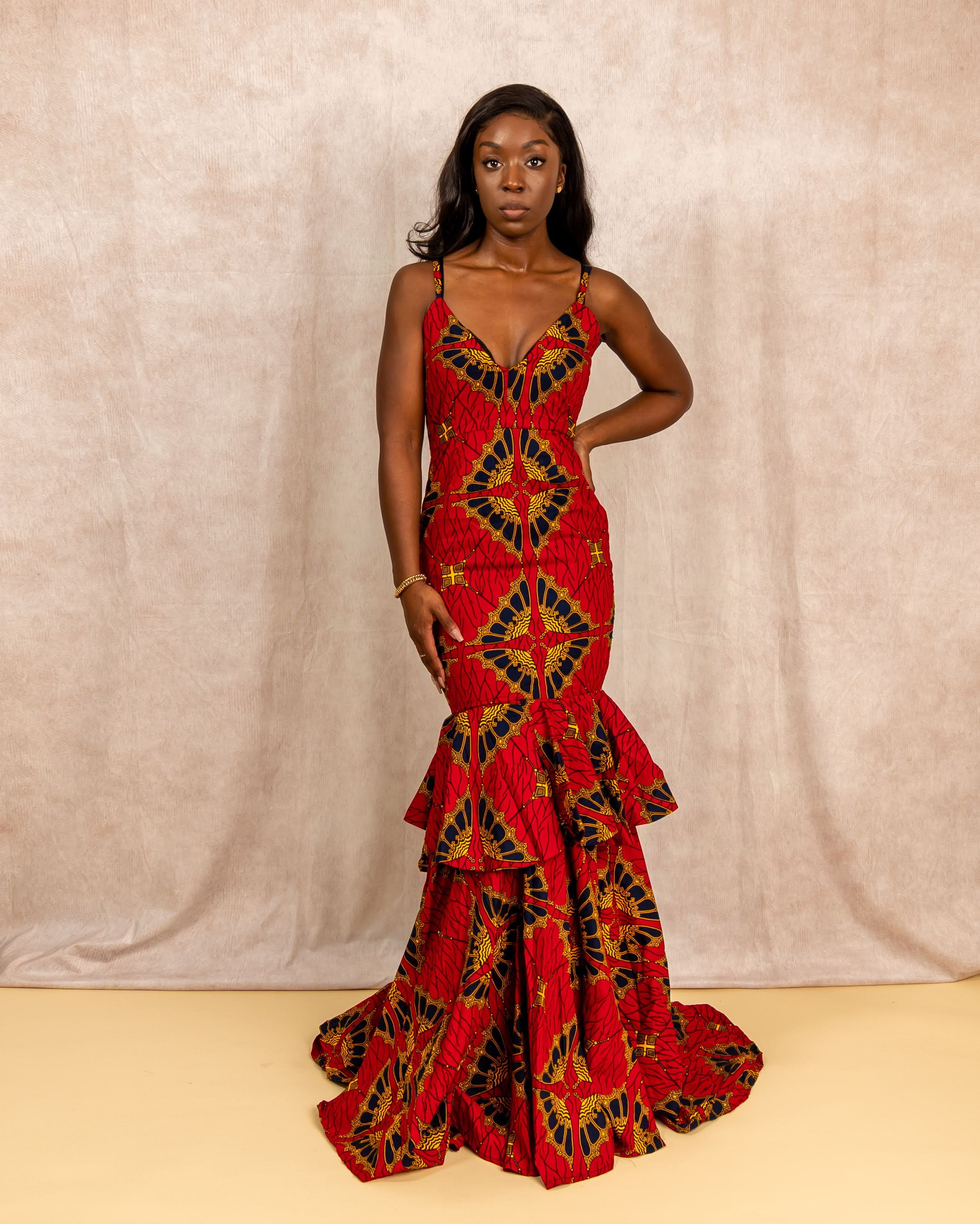 Ireri African print Dress