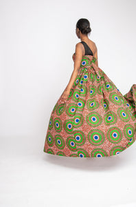 Kechi multi-way detachable fishtail dress