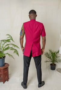 Chikere African Print Mens Jacket
