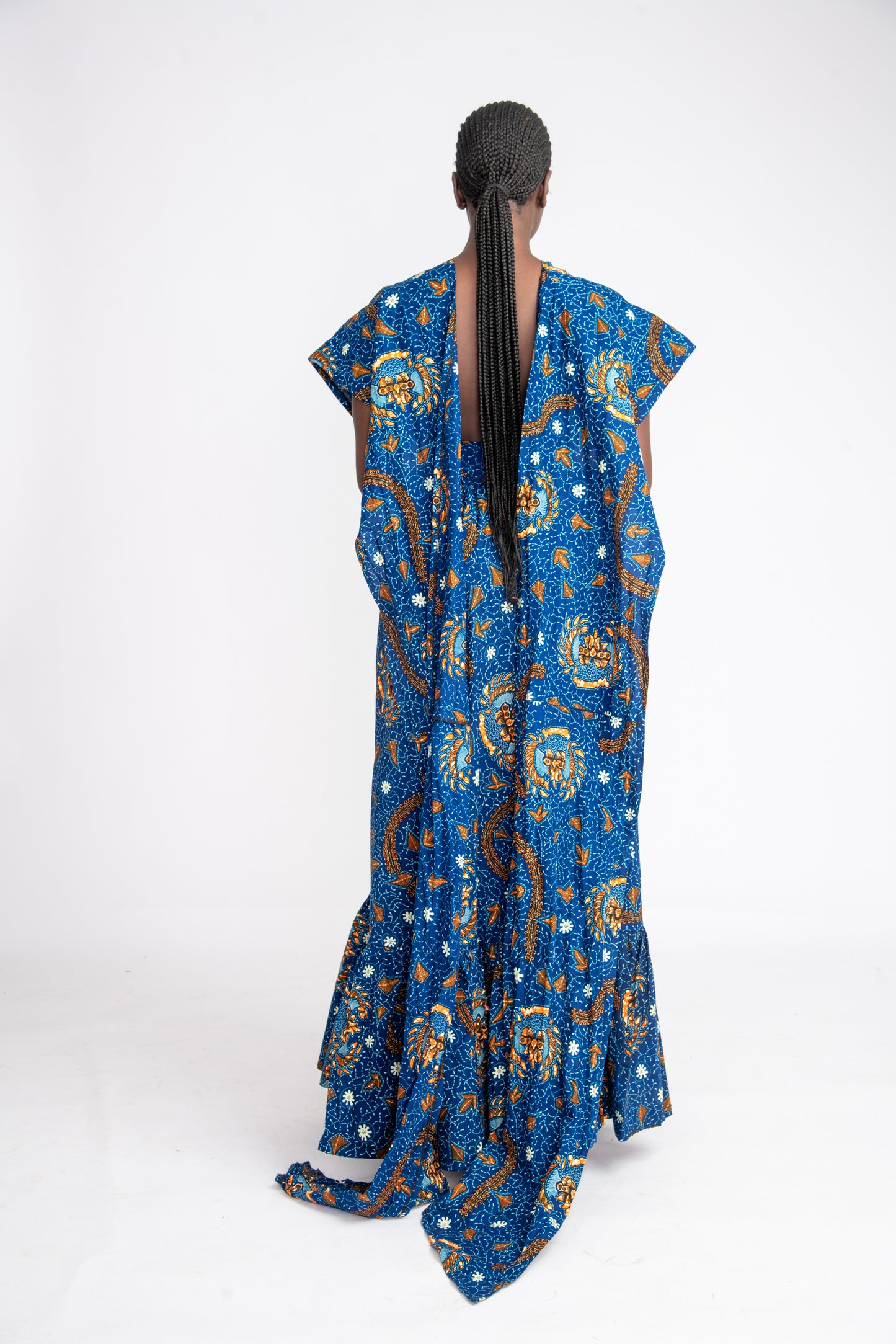 Tari African Print infinity Dress