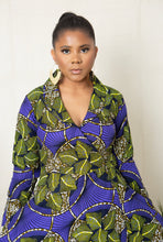 Load image into Gallery viewer, Remi Midi African Print Dress